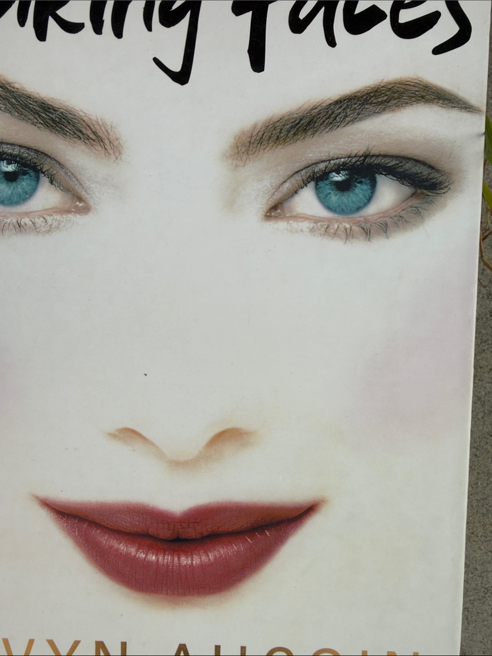 Kevyn Aucoin Making Faces Book – White Cover with Blue Eyes and Pink Blush - Picture 4 of 10